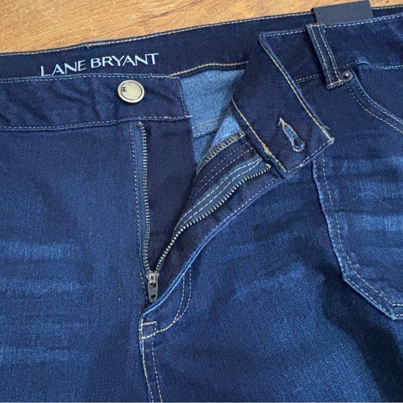 Lane Bryant Women's Jean Shorts - Deep Indigo - Picture 13 of 13